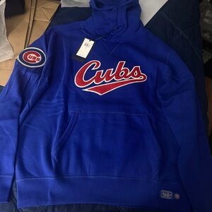Ralph Lauren x mlb Blue Cubs hoodie